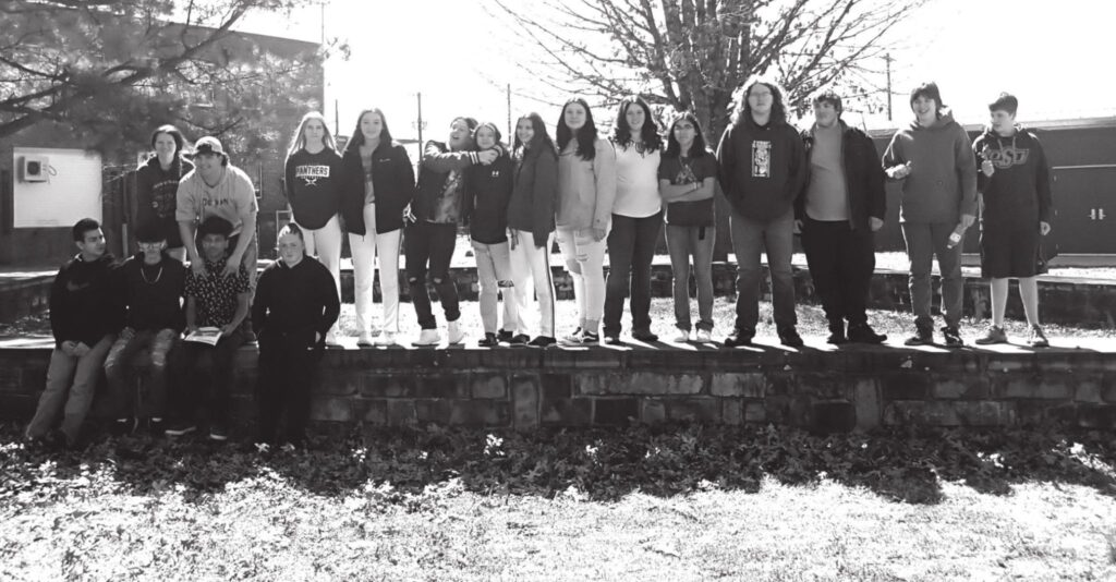 Porum GEAR UP students tour Fort Smith Museum of History gallery