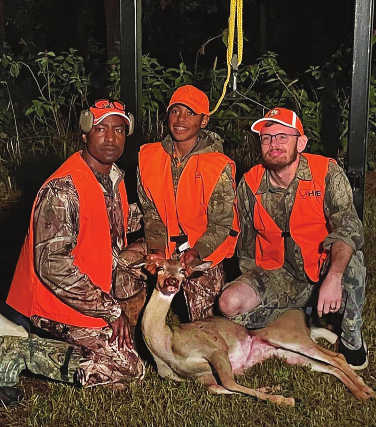 Guide a firsttime hunter for youth deer season