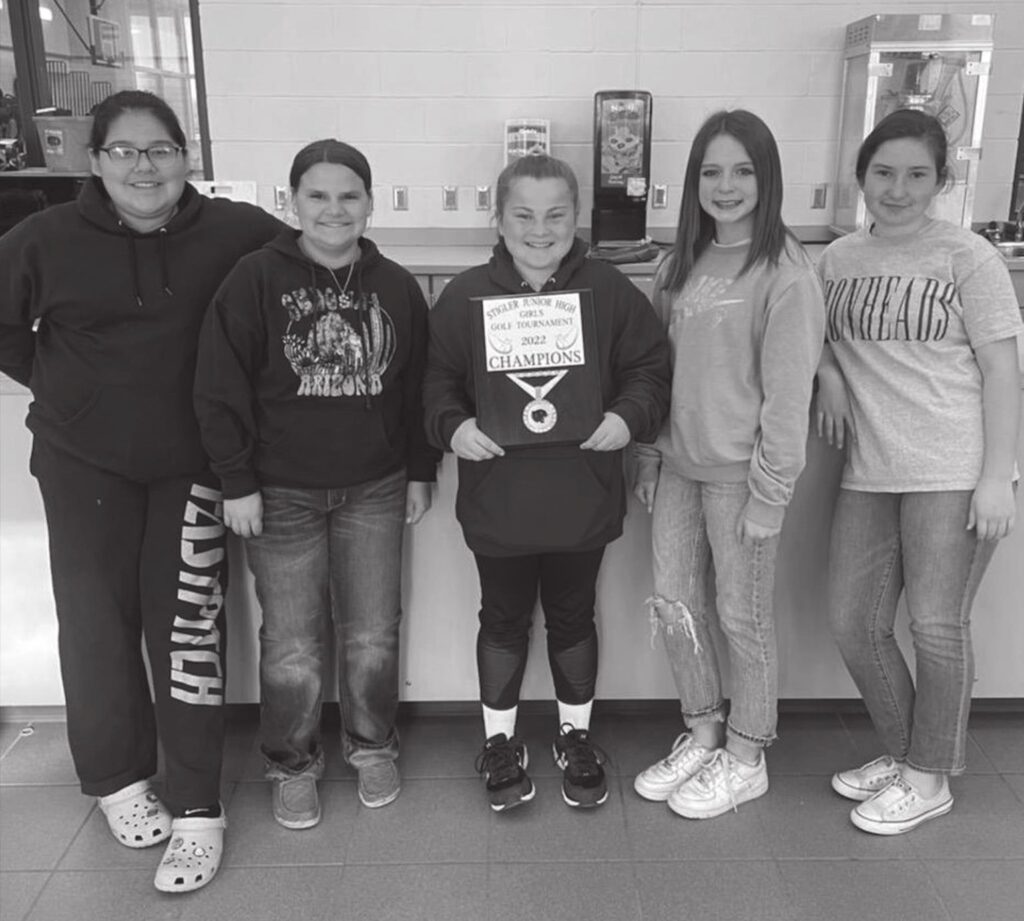 Eufaula Lady Ironheads Junior High golf team wins Stigler Tournament