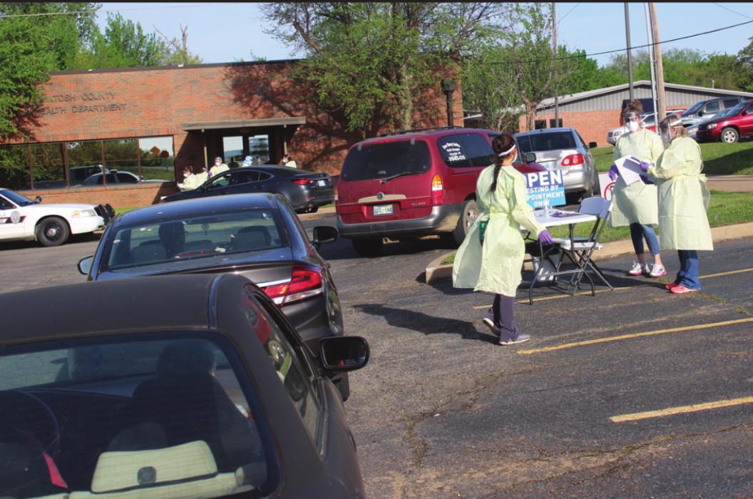 McIntosh County Health Department tests for COVID19