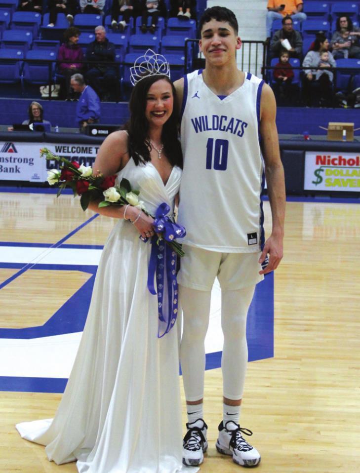 Warrior/Todd named Checotah Basketball Queen and King News