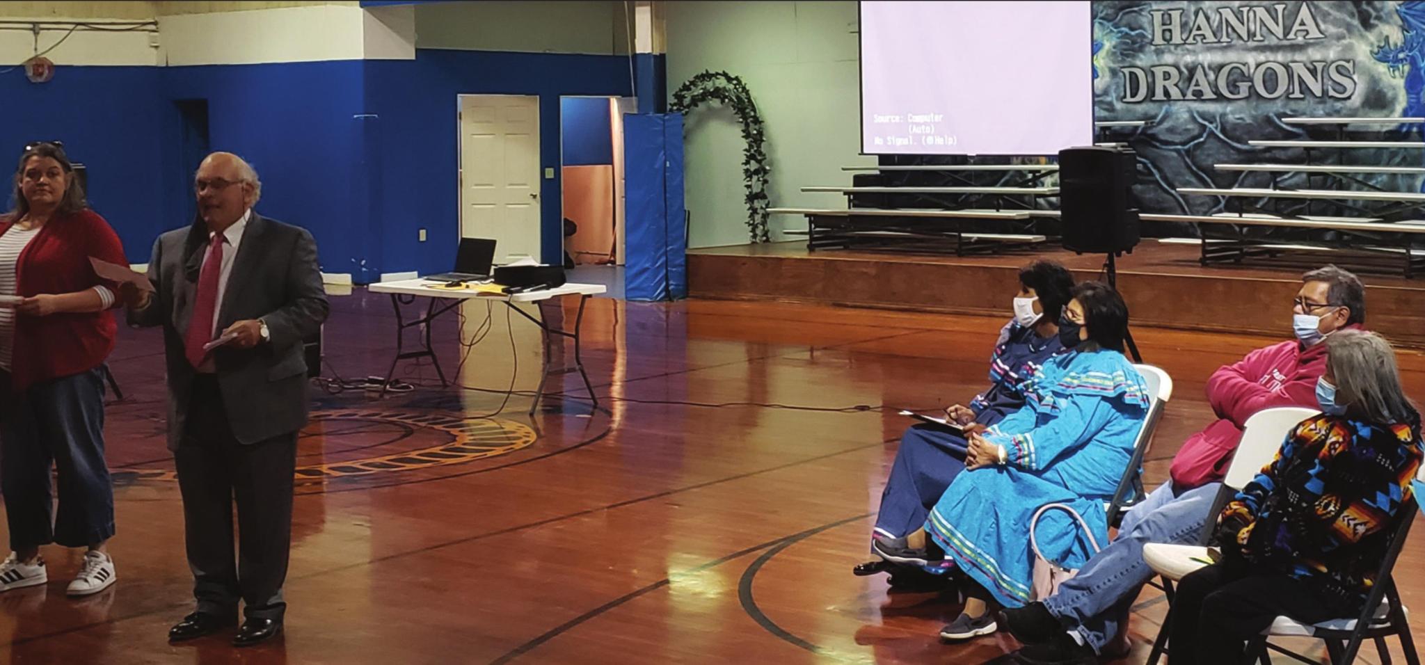 Hanna Schools holds Muscogee Creek Nation Day