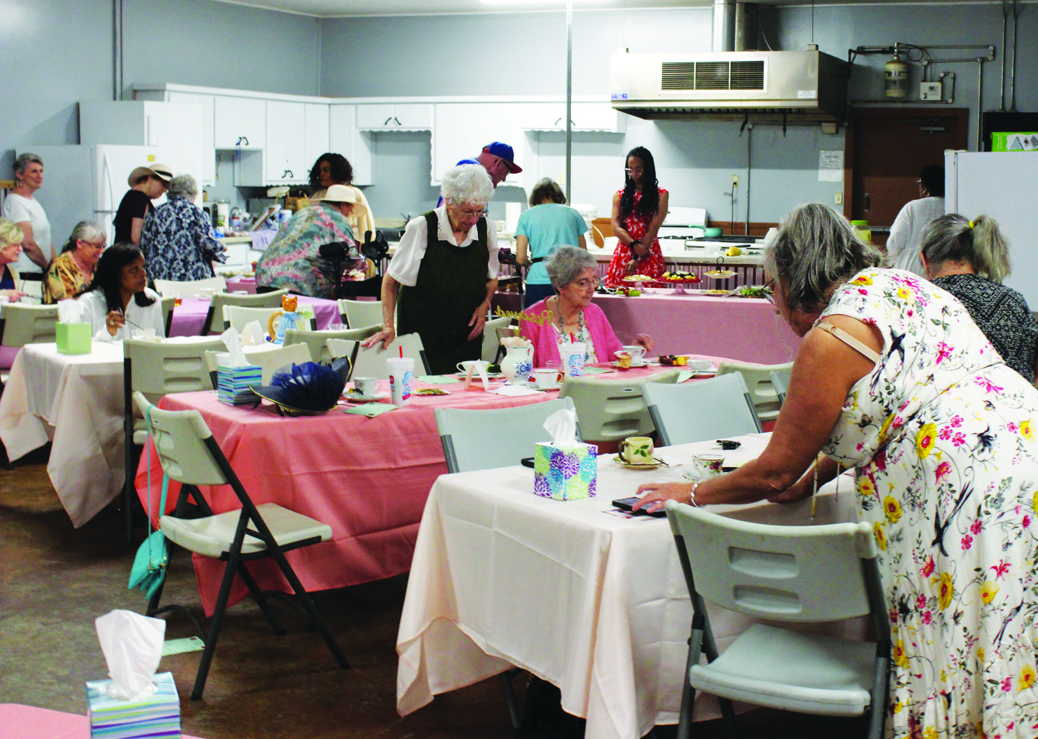 Wayland Baptist Church at the sixth annual Mother’s Tea