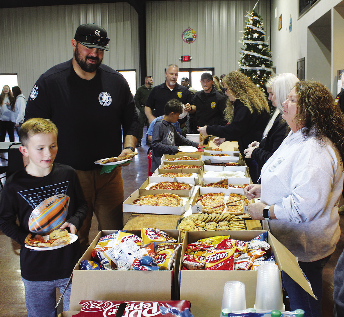 The annual Shop with A Cop event
