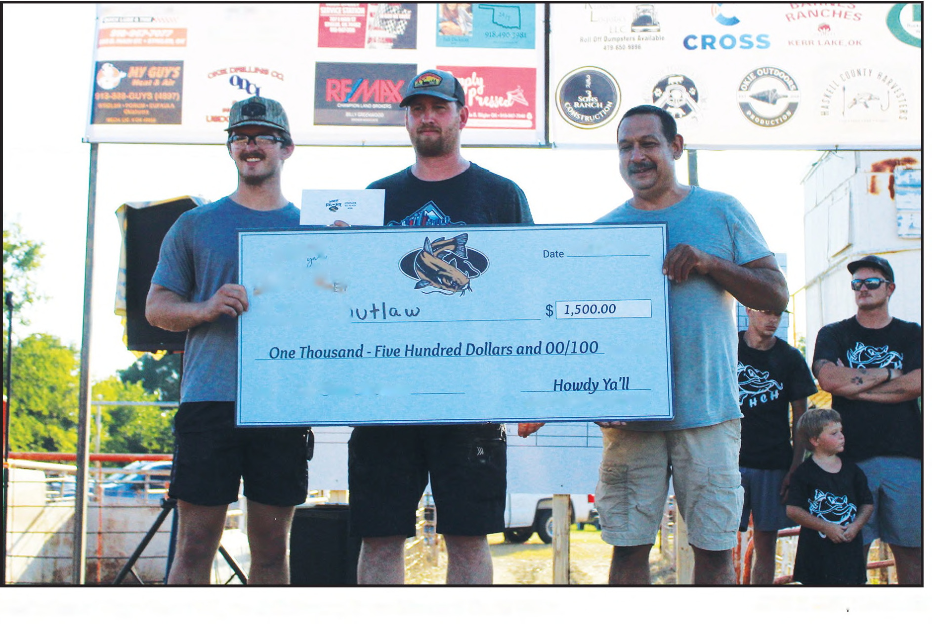 Team Outlaw wins First Annual Howdy Y’all Feel the Bite