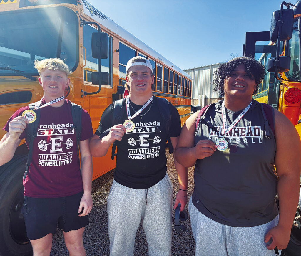 Eufaula Seniors dominate at Panama Power-Lifting meet